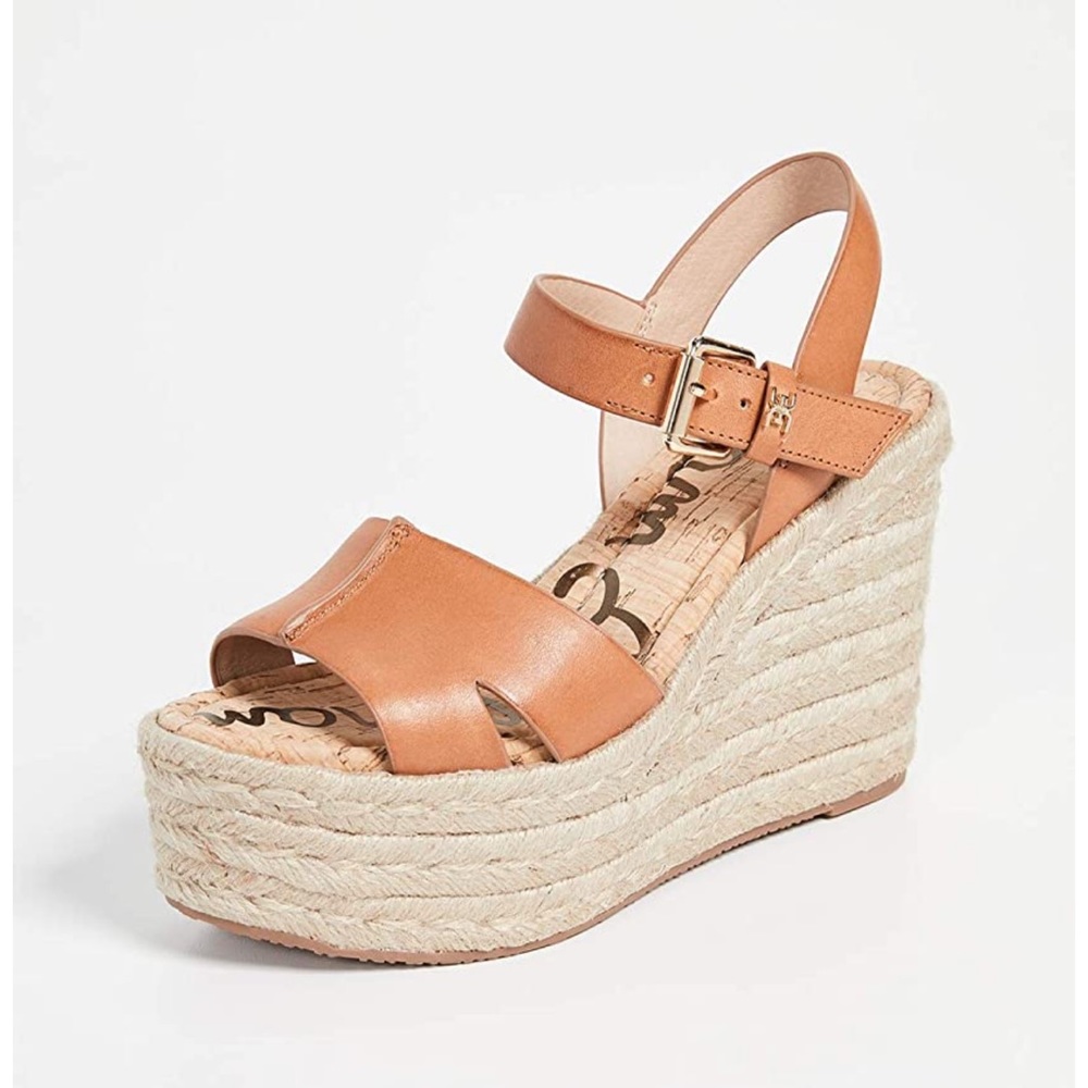 Sam Edelman Maura Wedge in Natural Bluff